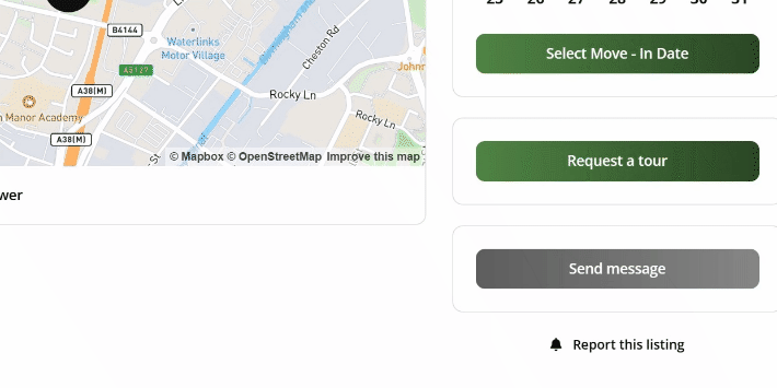 Welcome Tenants 6 Send message to Landlord